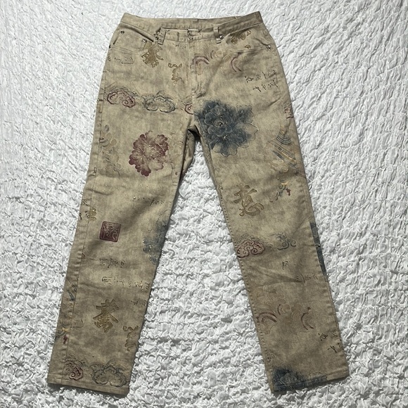 CHICOS DESIGN ART TO WEAR WOMENS JEANS SIZE S - Picture 3 of 8